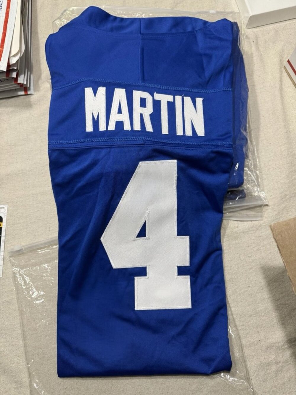 LJ Martin Royal Jersey Vapor Stitched
